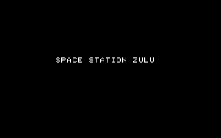Space Station Zulu Title Screen